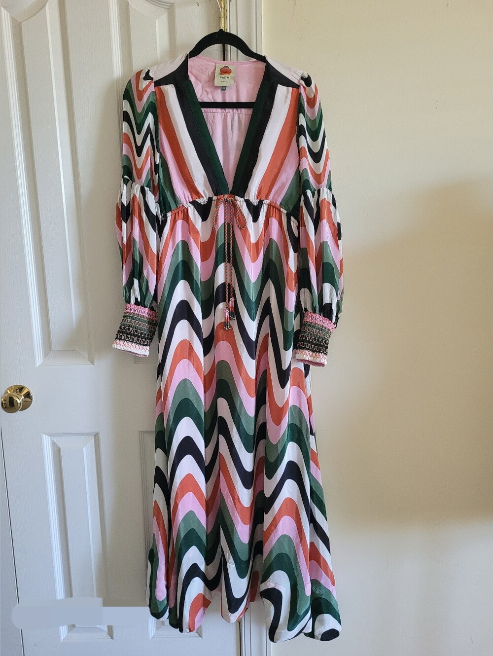 Farm Rio Wave Gradient Maxi Dress - Picture 3 of 6